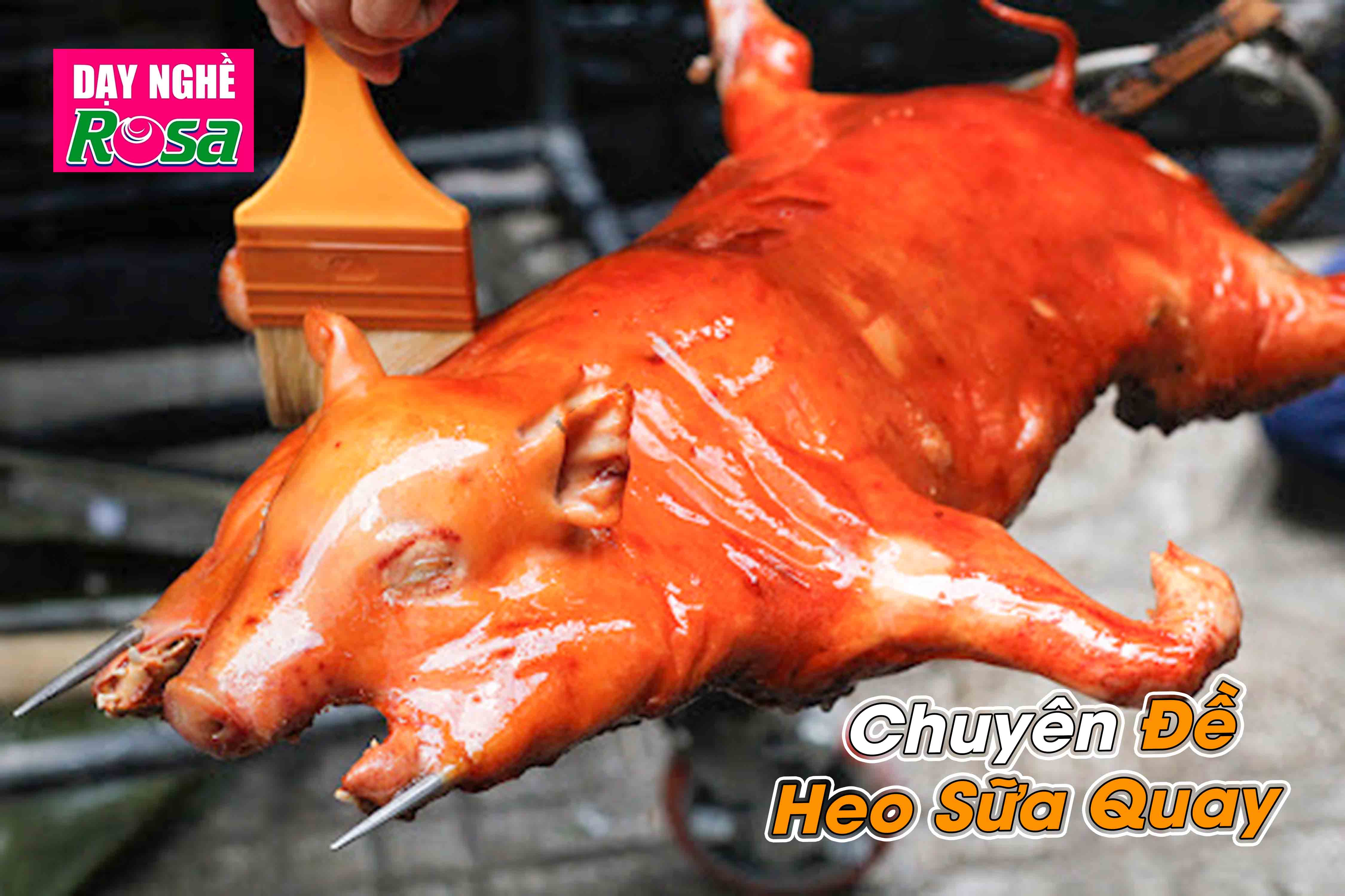 Công Thức Học Làm Heo Sữa Quay Thơm Ngon Chuẩn Vị Giòn Tan Mở Quán Kinh Doanh PVN715