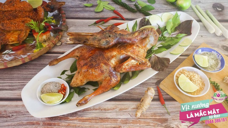 Video online học làm VỊT QUAY LÁ MÓC MẬT - Đặc sản vịt quay Lạng Sơn PVN810