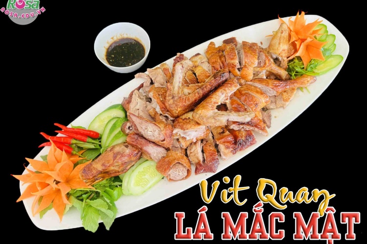 Công thức học làm VỊT QUAY LÁ MÓC MẬT - Đặc sản vịt quay Lạng Sơn PVN811