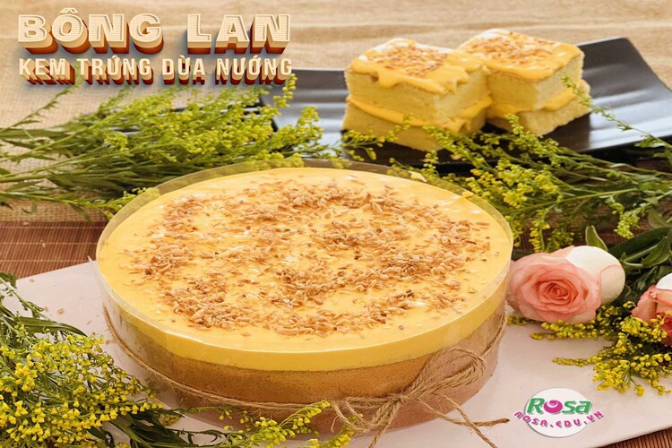 Workshop Học Làm Bánh Bông Lan Kem Sữa Dừa Nướng + Bánh Bông Lan Chuối Quế PVN404