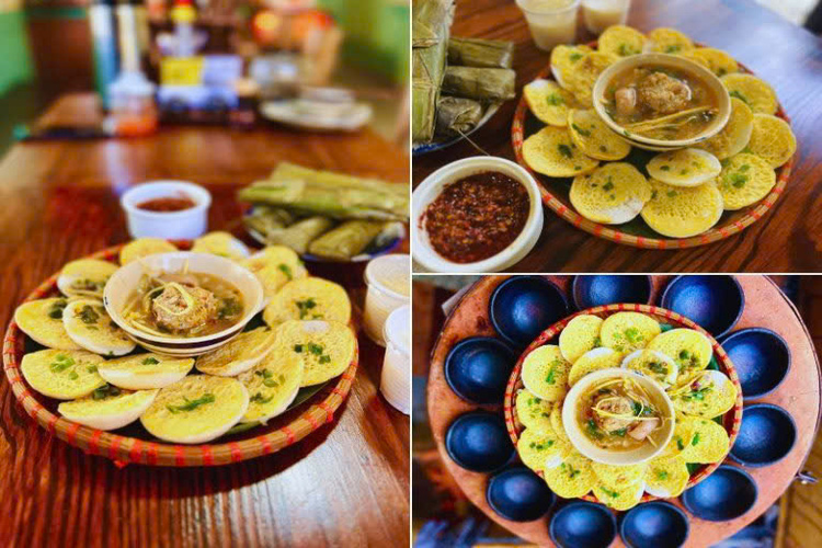 Workshop Học Làm Bánh Căn Xíu Mại Đà Lạt, Bánh Căn Trứng, Bánh Căn Mực, Tôm, Bò, Heo.. PVN1739