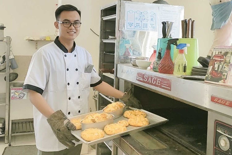 Workshop Học Làm Bánh Mì Hoa Cúc PVN769