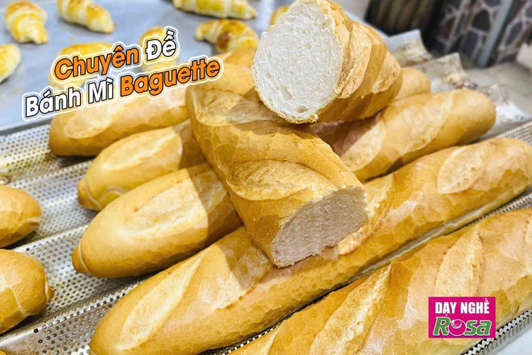 Workshop Học Làm Bánh Mì Một Cánh ( Bánh Mì Củi - Bánh Mì Cánh Buồm) - Bánh Mì Baguette ( Bánh Mì Dài ) PVN619