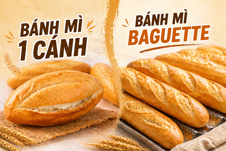 Workshop Học Làm Bánh Mì Một Cánh ( Bánh Mì Củi - Bánh Mì Cánh Buồm) - Bánh Mì Baguette ( Bánh Mì Dài ) PVN619