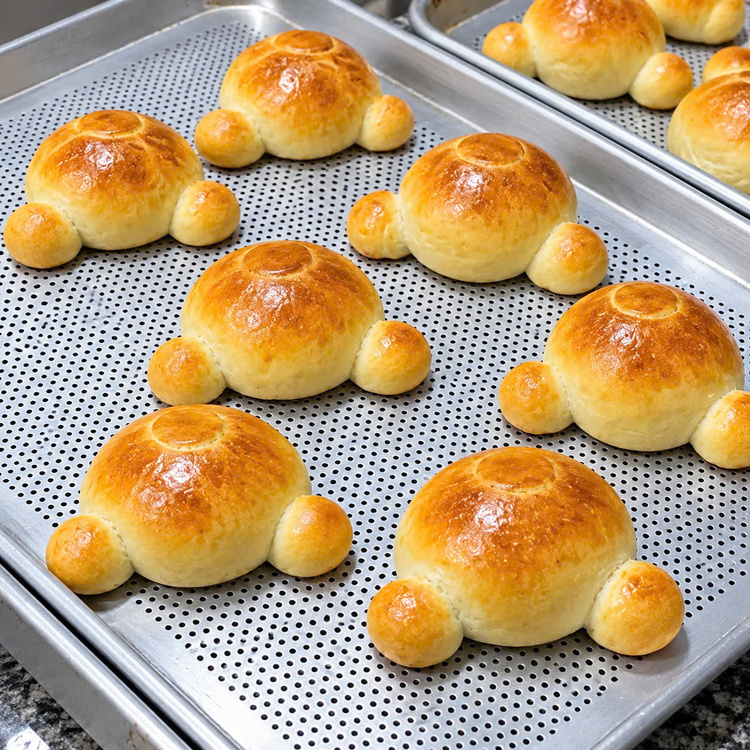 Workshop Học Làm Bánh Mì Ngọt Nho Kem Nhân Phô Mai Double Chesse + Bánh Mì Con Gấu PVN727