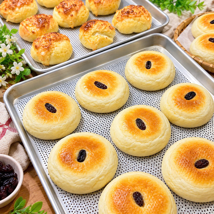 Workshop Học Làm Bánh Mì Ngọt Nho Kem Nhân Phô Mai Double Chesse + Bánh Mì Con Gấu PVN727