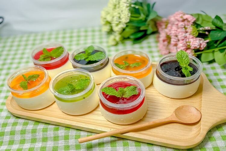 Workshop Học Làm Panna Cotta + Bánh Flan PVN774