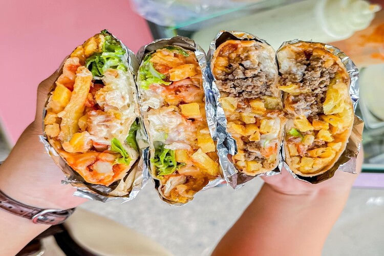 Workshop Học Làm Bánh Tacos Xúc Xích Phô Mai , Bánh Tacos Bò Mỹ, Hải Sản PVN1488