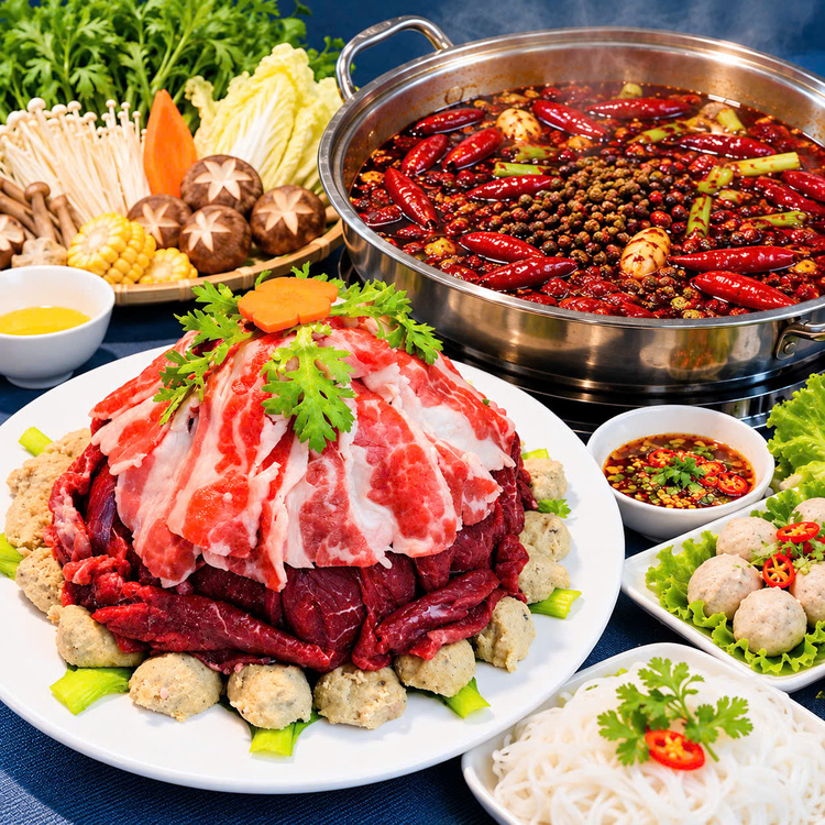 Workshop Học Làm Bắp Giò Hầm Tứ Xuyên - Lẩu Tháp Bò Núi Lửa (Lẩu Xuyên Tiêu) PVN1154