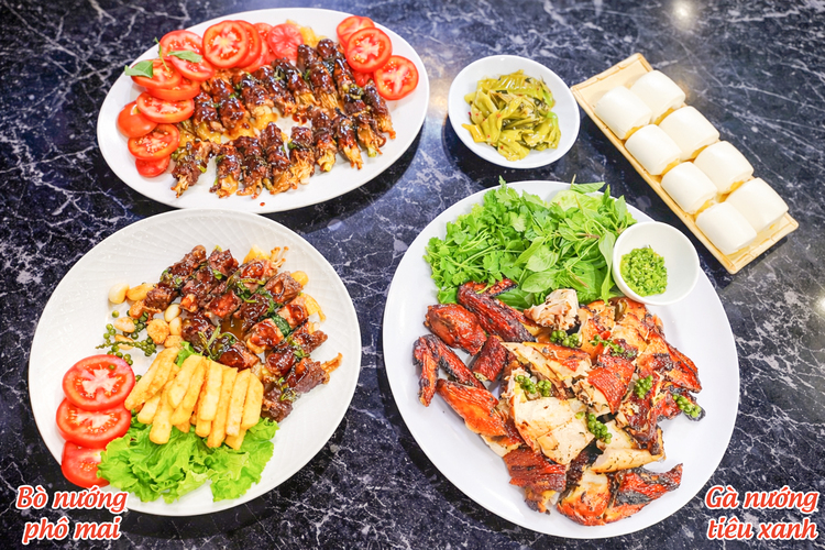 Workshop Học Làm Bò Cuộn Phô Mai Nướng + Gà Nướng Tiêu Xanh PVN396