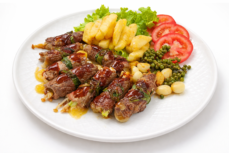 Workshop Học Làm Bò Cuộn Phô Mai Nướng + Gà Nướng Tiêu Xanh PVN396