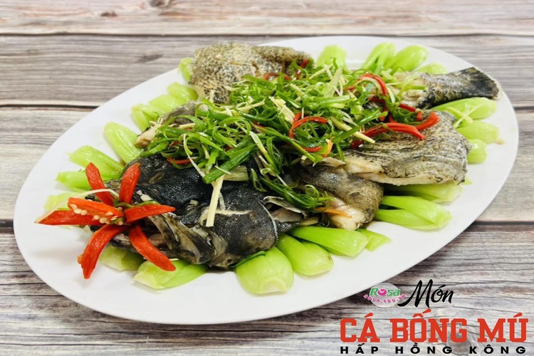 Workshop Học Làm Cá Bóng Mú Hấp Hồng Kông - Cá Chẽm Chưng Tương PVN397