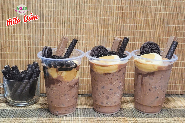 Workshop Học Làm Ca Cao - Milo: Ca Cao Latte, Ca Cao Latte Kem Muối, Ca Cao Sữa Đá Trân Châu, Ca Cao Milk Foam, Ca Cao Sữa Gấu, ...  PVN417