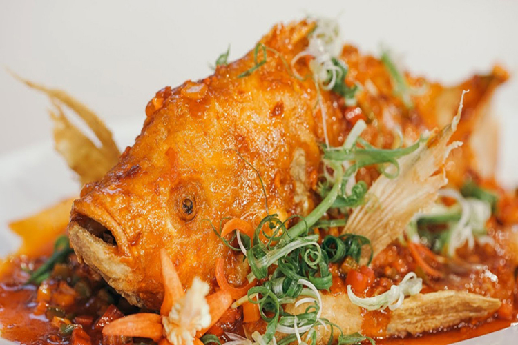 Workshop Học Làm Cá Diêu Hồng Chiên Xù Sốt Tam Vị + Cá Lóc Hấp Cốt Dừa PVN1345