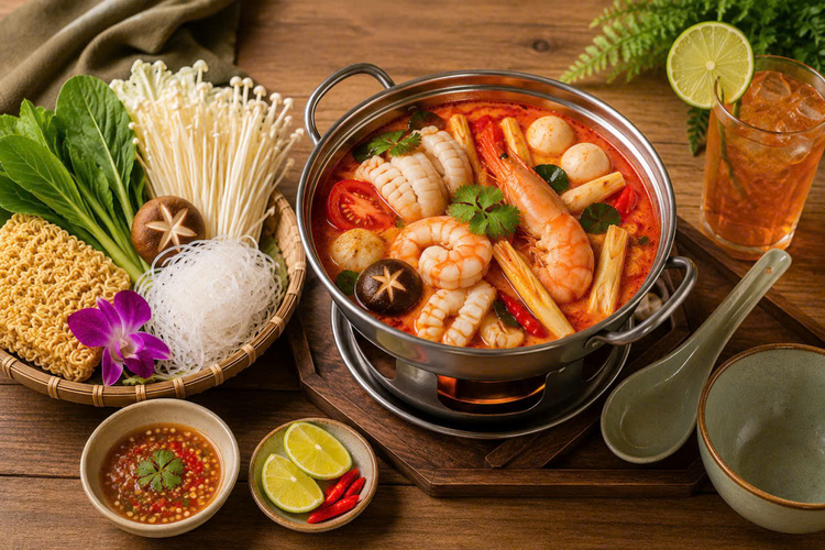 Workshop Học Làm Cá Diêu Hồng Sốt Thái + Lẩu Thái 1 người PVN1859