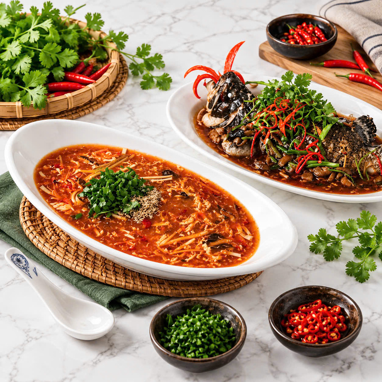 Workshop Học Làm Cá Hấp Triều Châu + Soup Cay Tứ Xuyên PVN1156