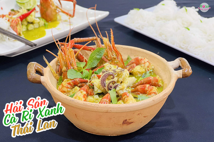 Workshop Học Làm Carry Thái xanh ( Cà ri Panang ) + Cà ri đỏ (Gaeng Daeng) PVN1856