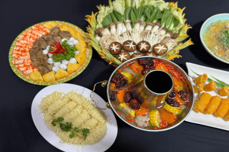 Workshop Học Làm  Chả Giò + Súp Bắp Nấm + Lẩu (Chay) PVN1821