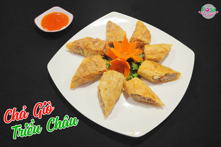 Workshop Học Làm Chả Giò Triều Châu + Gà Hấp Kỳ Lân + Chân Gà Hấp Tàu Xì PVN1158