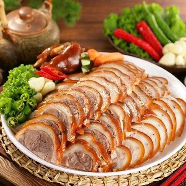 Workshop Học Làm Chân Giò Rút Xương Quay Lá Mắc Mật - Măng Trúc Xào Thịt Bò PVN1107