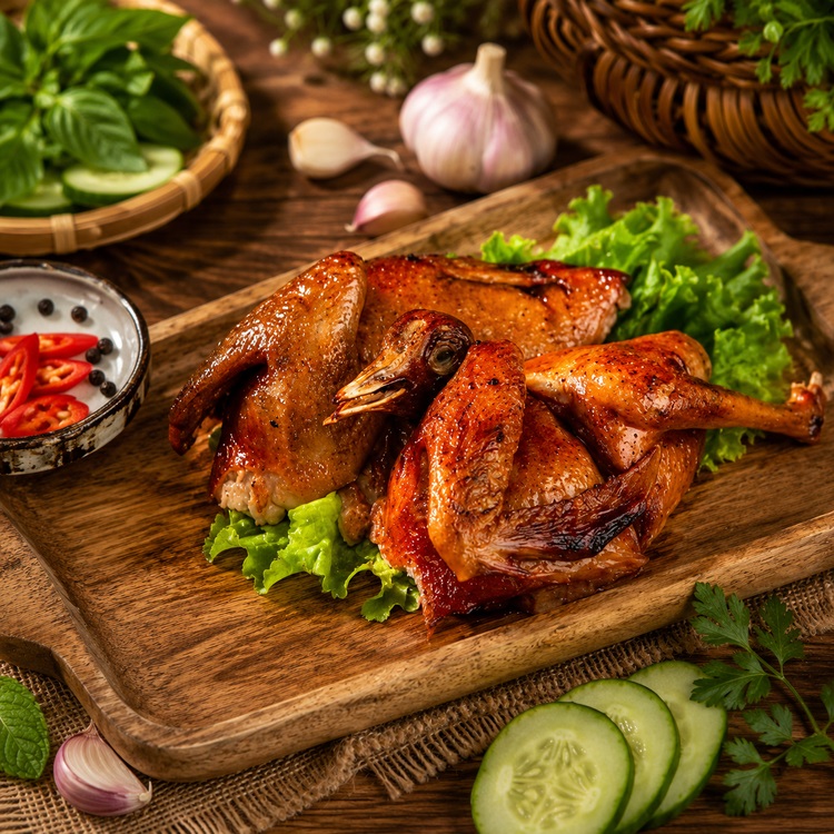 Workshop Học Làm Cháo Bồ Câu - Bồ Câu Quay Chảo PVN1162