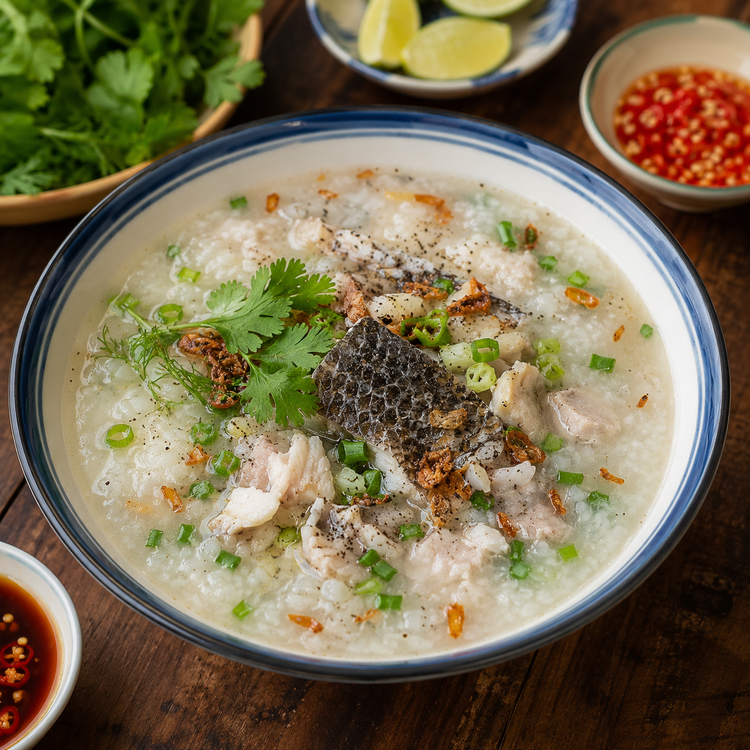 Workshop Học Làm Cháo Cá Ám - Cá Lóc Quay Dừa PVN767