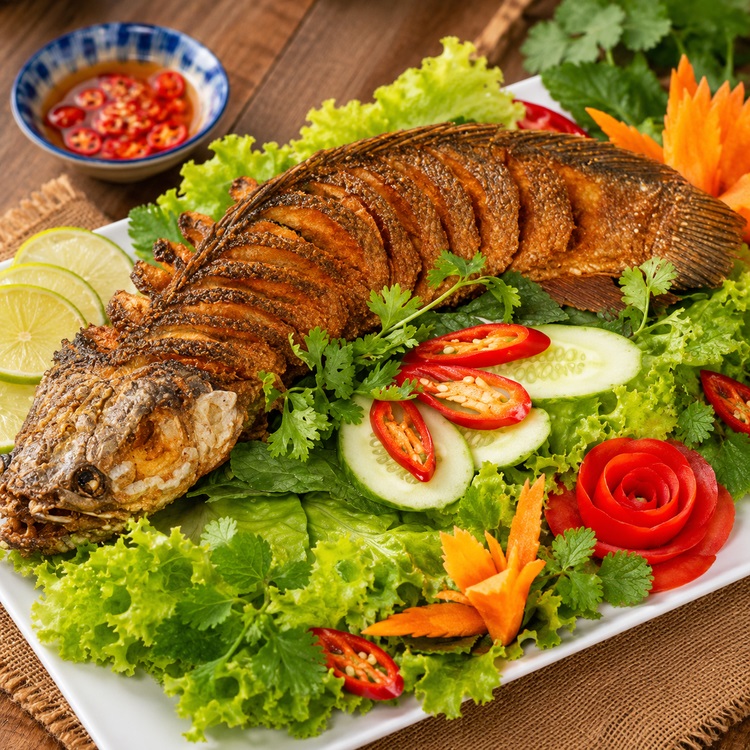 Workshop Học Làm Cháo Cá Ám - Cá Lóc Quay Dừa PVN767