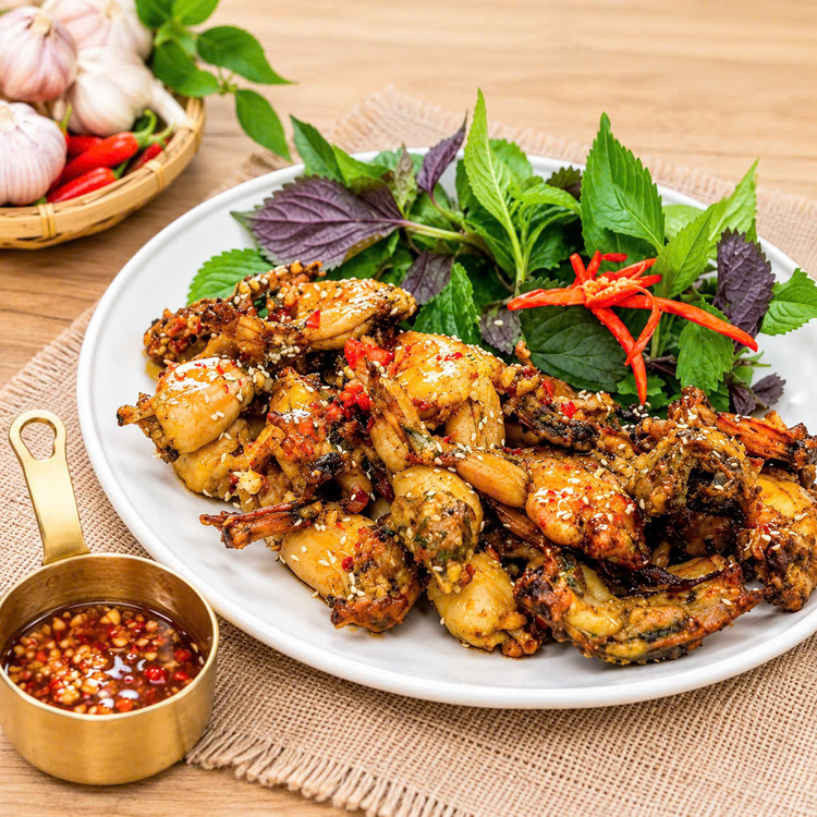 Workshop Học Làm Cháo Ếch Singapore - Ếch Chiên Bơ Tỏi - Ếch Chiên Nước Mắm ( Núp Lùm) PVN1160