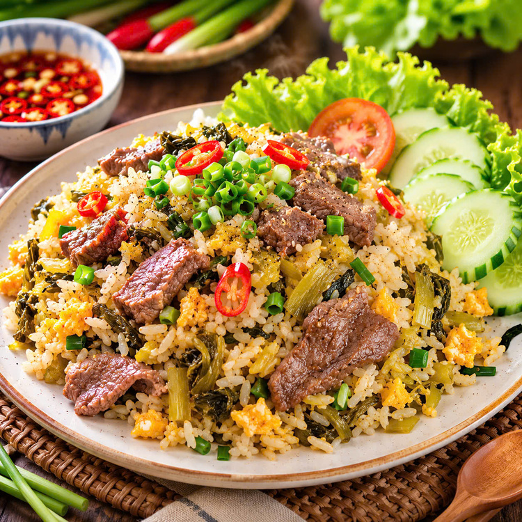 Workshop Học Làm Cơm Chiên Dưa Bò - Lagu Bò Nấu Đậu PVN682