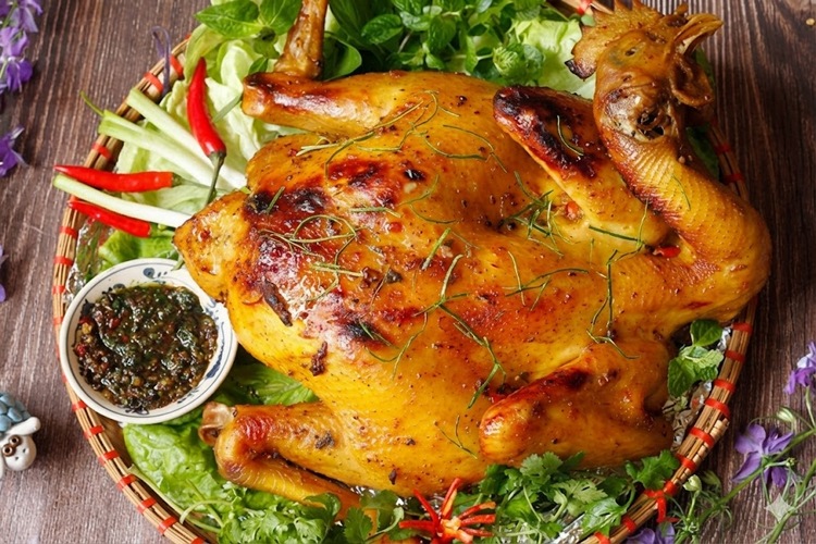 Workshop Học Làm Gà Nướng Lá Chanh - Xôi Chiên Phồng PVN439