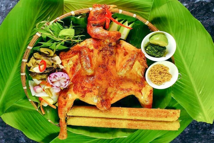 Workshop Học Làm Gà Nướng Sa Lửa Cơm Lam + Muối Lá É + Giò Heo Hon Cung Đình (Trung) PVN1107