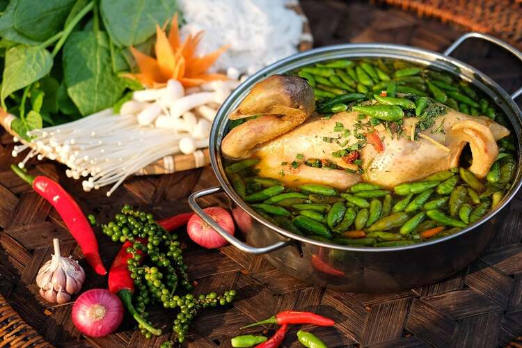 Workshop Học Làm Gà Om Nấm Nước Dừa + Lẩu Gà Ớt Hiểm PVN1095