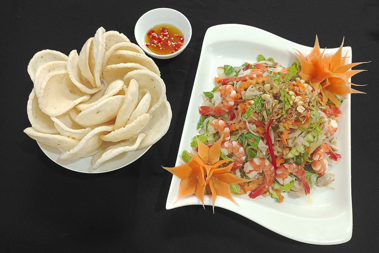 Workshop Học Làm Gà Quay Mật Ong + Gỏi Rau Câu Tôm Thịt PVN1005