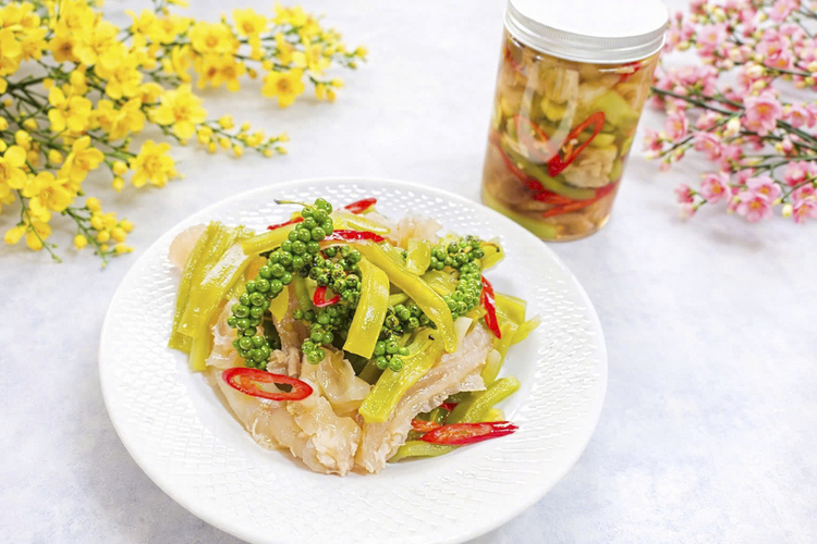 Workshop Học Làm Gân Bò Ngâm Rau Tiến Vua Chua Ngọt + Giò Heo Chiên Giòn Sốt Thái PVN1313