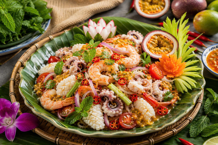 Workshop Học Làm Gỏi Hải Sản Chanh Dây + Lẩu Hải Sản Chanh Dây PVN1855