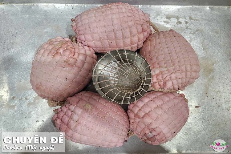 Workshop Học Làm Jambon Thịt Nguội + Thịt Nguội Bong Bóng Heo PVN1108