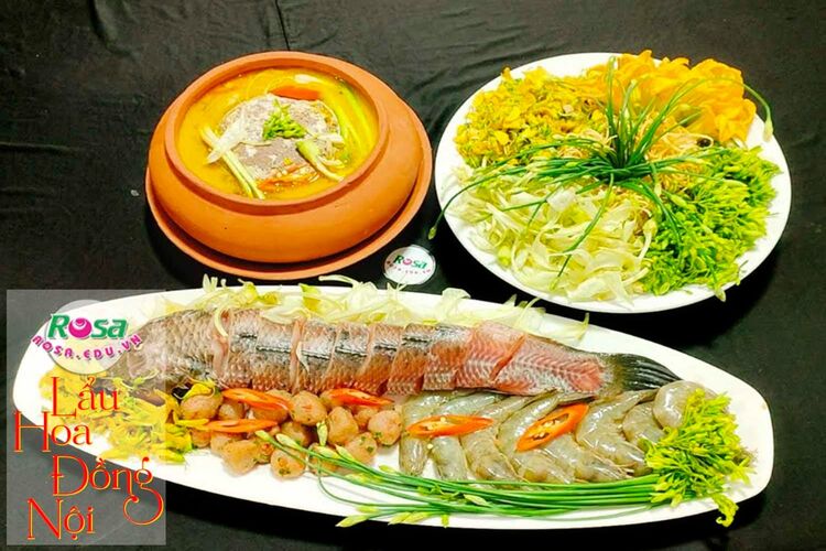 Workshop Học Làm Lẩu Hoa Đồng Nội + Lẩu Tôm PVN399