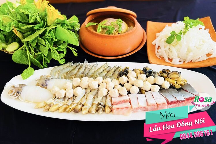 Workshop Học Làm Lẩu Hoa Đồng Nội + Lẩu Tôm PVN399