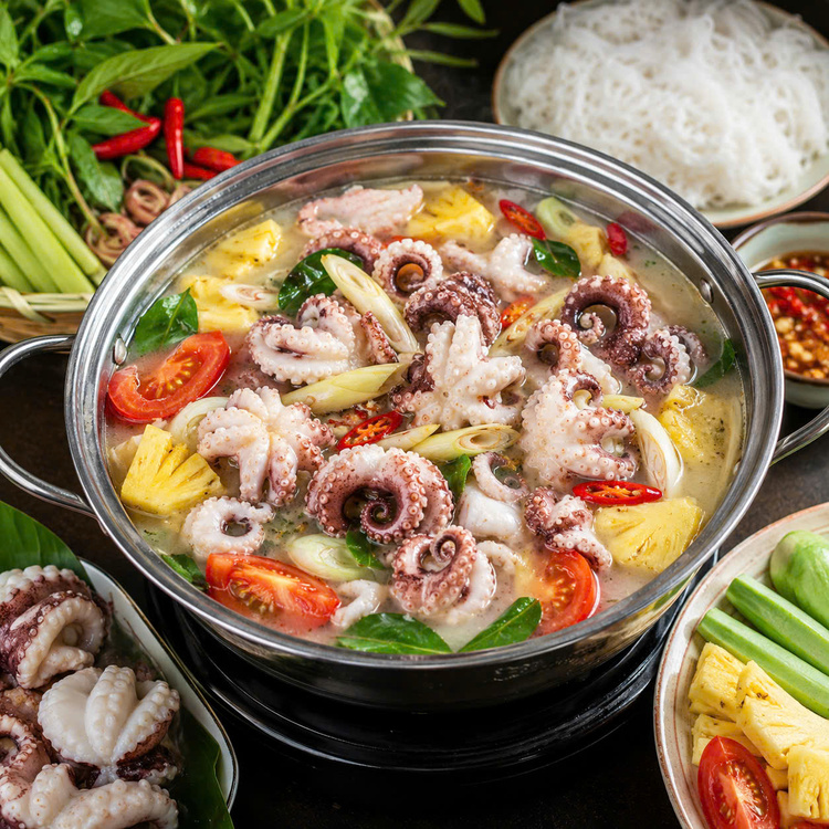 Workshop Học Làm Lẩu Kim Chi Bạch Tuột + Bạch Tuột Nhúng Mẻ + Bạch Tuột Nướng PVN427
