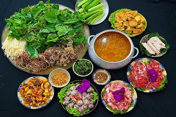 Workshop Học Làm  Lẩu Riêu Cua Bắp Bò Sườn Sụn + Lẩu Cá Đuối PVN1743