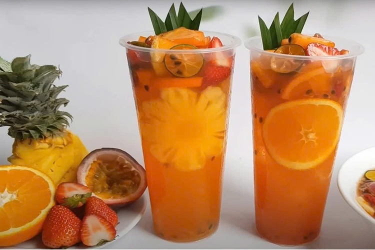 Workshop Học Làm Lục Trà Mãng Cầu Gai, Lục Trà Nhiệt Đới, Lục Trà Ổi Dâu Tây, Lục Trà Ổi Hồng, Trà Dứa Hạt Đác Rim, Lục Trà Lựu Ngọc Trai PVN778