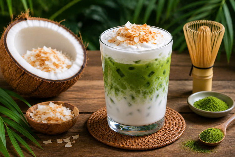 Workshop Học Làm Matcha: Matcha Latte, Matcha Đá Xay, Matcha Sữa Gấu, Matcha Milk Foam, Matcha Kem Muối, Matcha Latte Dâu, Matcha Coconut PVN1298