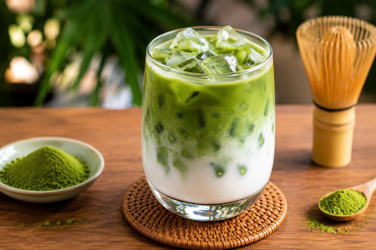 Workshop Học Làm Matcha: Matcha Latte, Matcha Đá Xay, Matcha Sữa Gấu, Matcha Milk Foam, Matcha Kem Muối, Matcha Latte Dâu, Matcha Coconut PVN1298