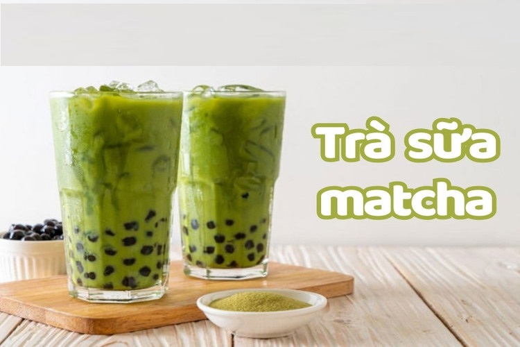 Workshop Học Làm Matcha Trà Sữa + Milk Foam: Trà Sữa Gạo Rang, Trà Sữa Dâu, Trà Sữa Socola, Trà Sữa PVN696