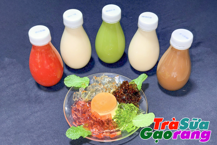 Workshop Học Làm Matcha Trà Sữa + Milk Foam: Trà Sữa Gạo Rang, Trà Sữa Dâu, Trà Sữa Socola, Trà Sữa PVN696