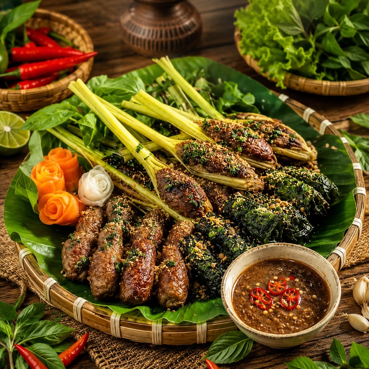 Workshop Học Làm Mì Quảng Gà - Bò Nướng Đèn Lồng Phố Cổ PVN768