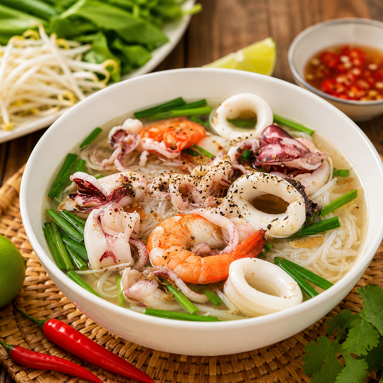 Workshop Học Làm Mì Xào Giòn Hải Sản - Hủ Tiếu Mực PVN1008