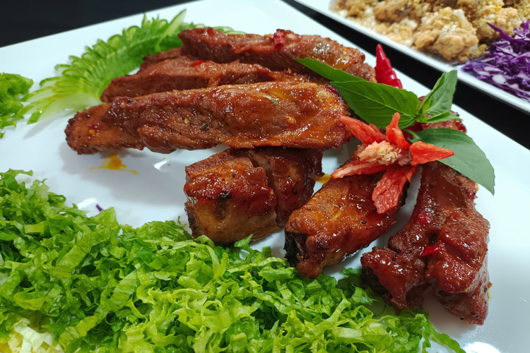 Workshop học làm: SƯỜN NƯỚNG MUỐI ỚT - LẨU KIM CHI SƯỜN SỰN - SƯỜN SỤN RANG MUỐI PVN1460