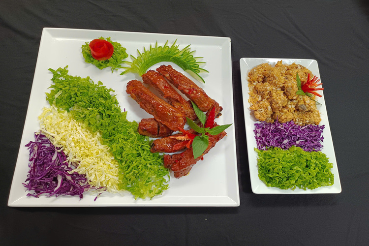 Workshop học làm: SƯỜN NƯỚNG MUỐI ỚT - LẨU KIM CHI SƯỜN SỰN - SƯỜN SỤN RANG MUỐI PVN1460