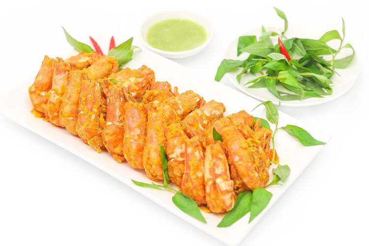 Workshop Học Làm  Tôm Càng Chiên Giòn Sốt Trứng Muối + Sườn Heo Nướng Sốt Táo PVN1163